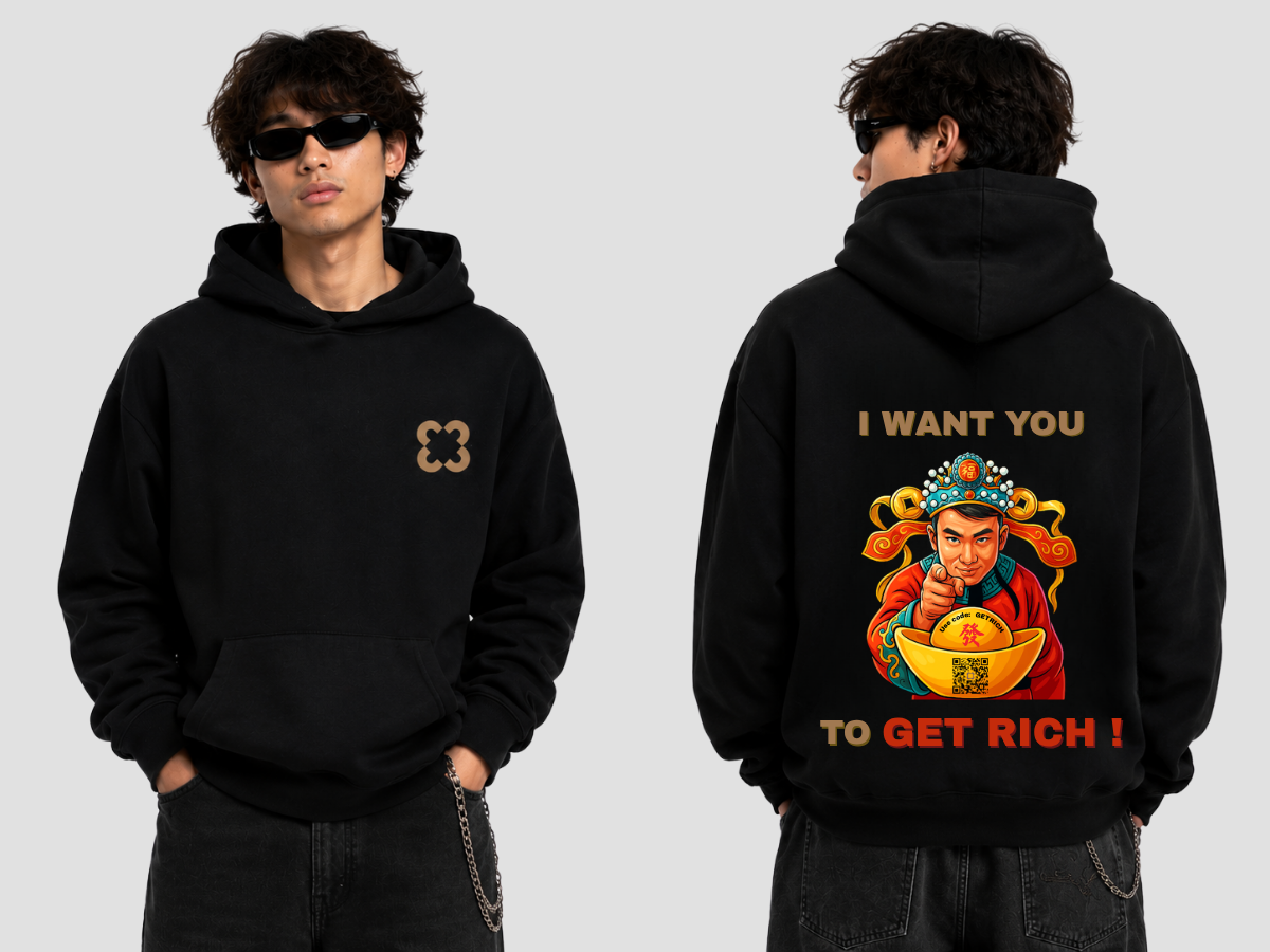 Chubby Club Get Rich Founder Series Hoodie